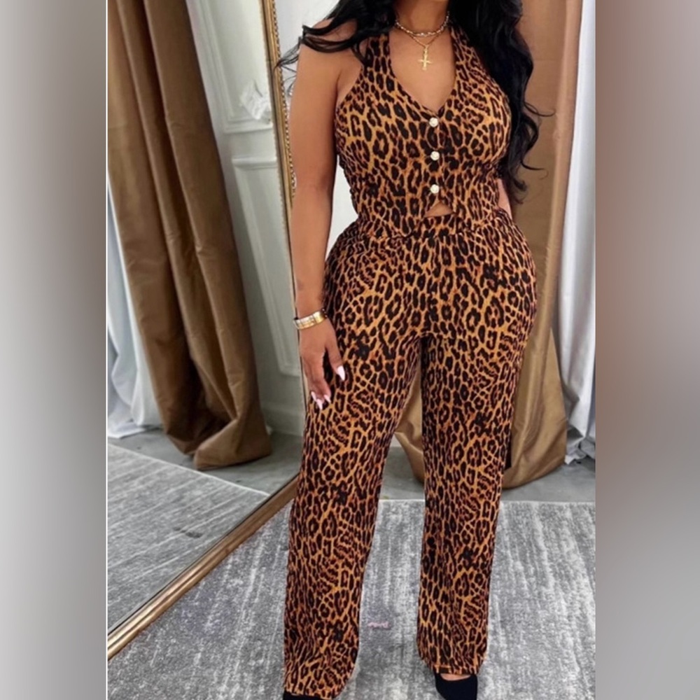 MISA! (Leopard Pants Set)